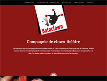 Tablet Screenshot of bataclown.com